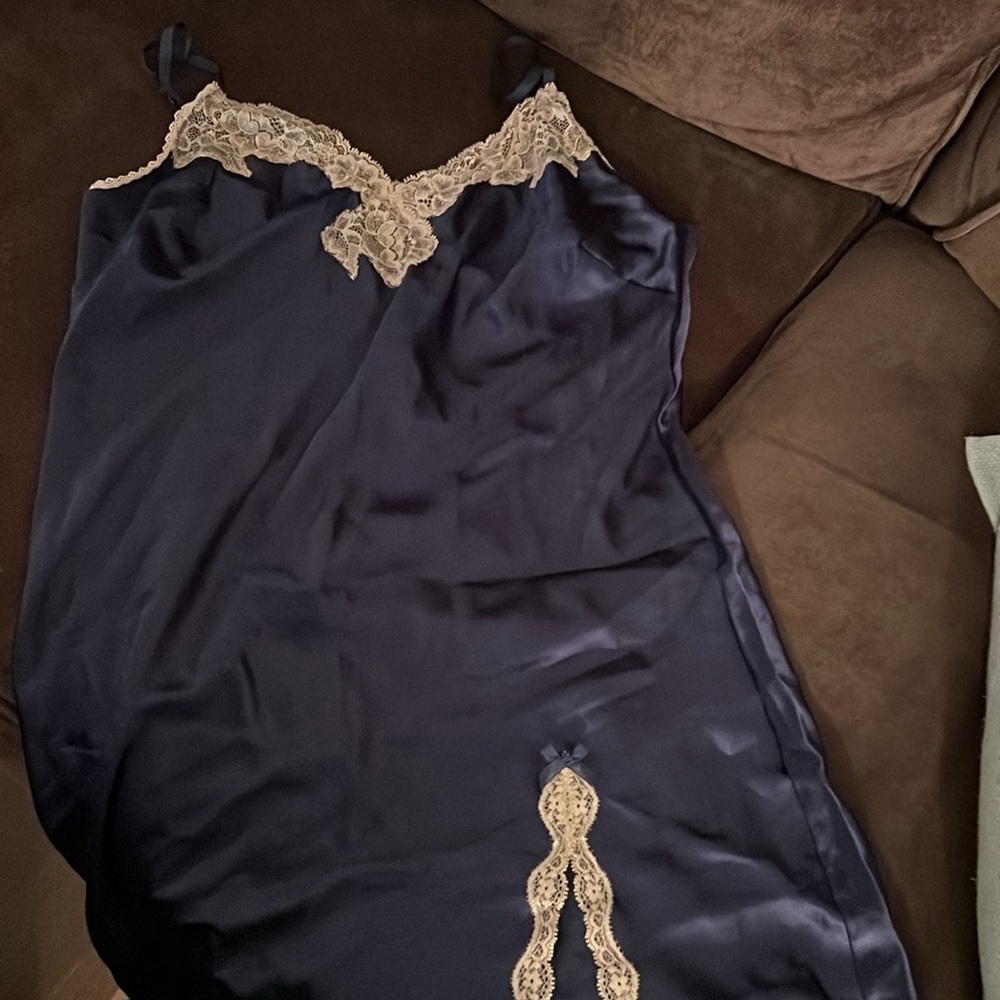 COPY - Victoria’s Secret Silky Navy One Piece